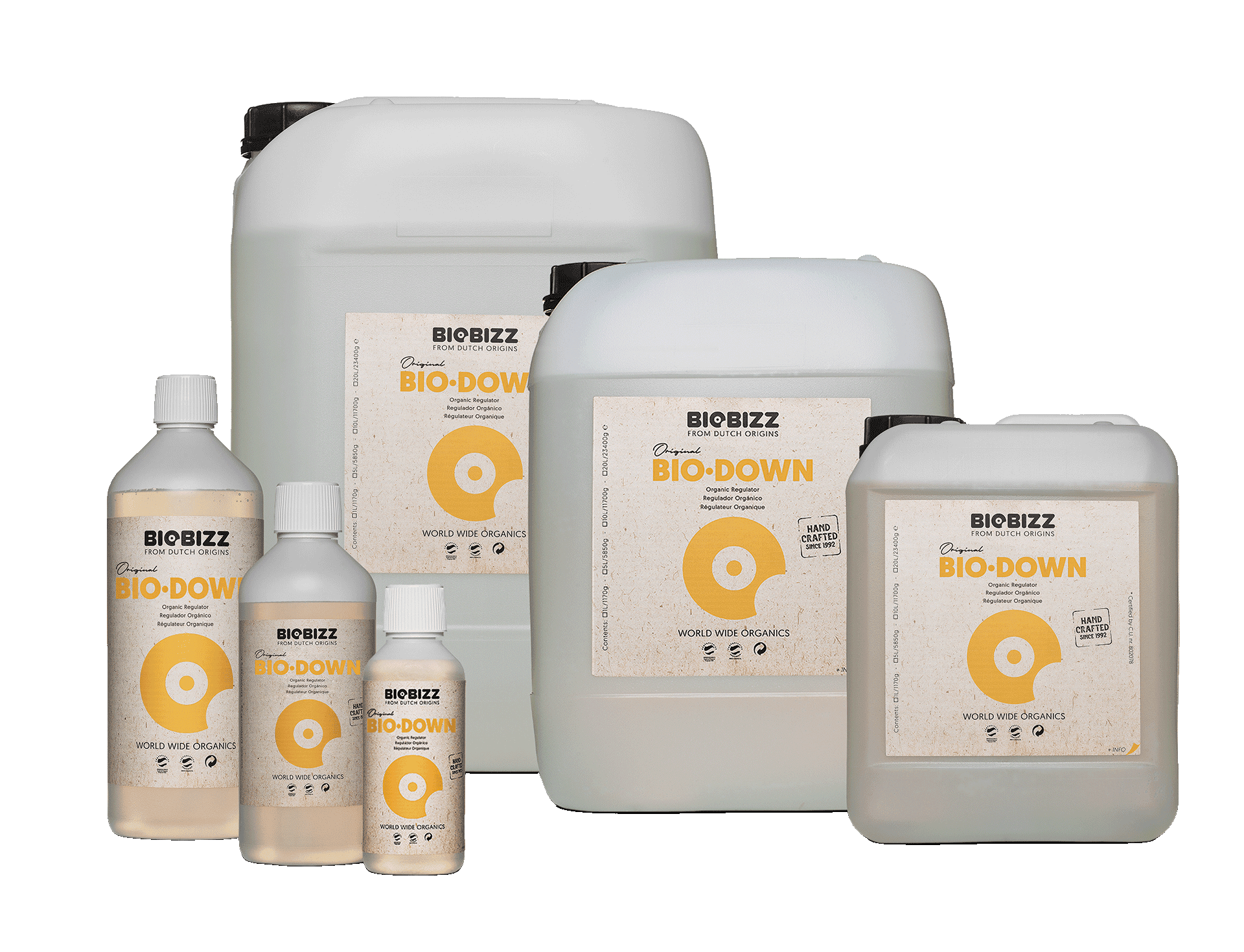 Bio·Down, every size