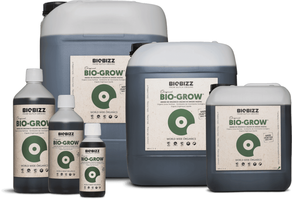 Bio·Grow, every size